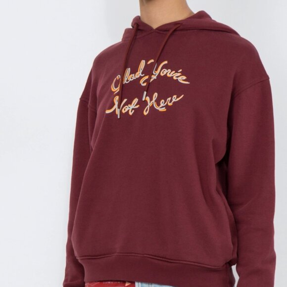 ALEXACHUNG Glad You're Not Here Sweatshirt - Size L -  Limited Edition - Picture 5 of 5